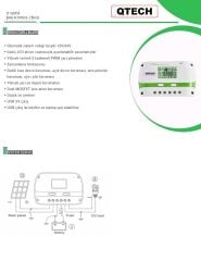 Контроллер заряда ШИМ SOLINVED 40A