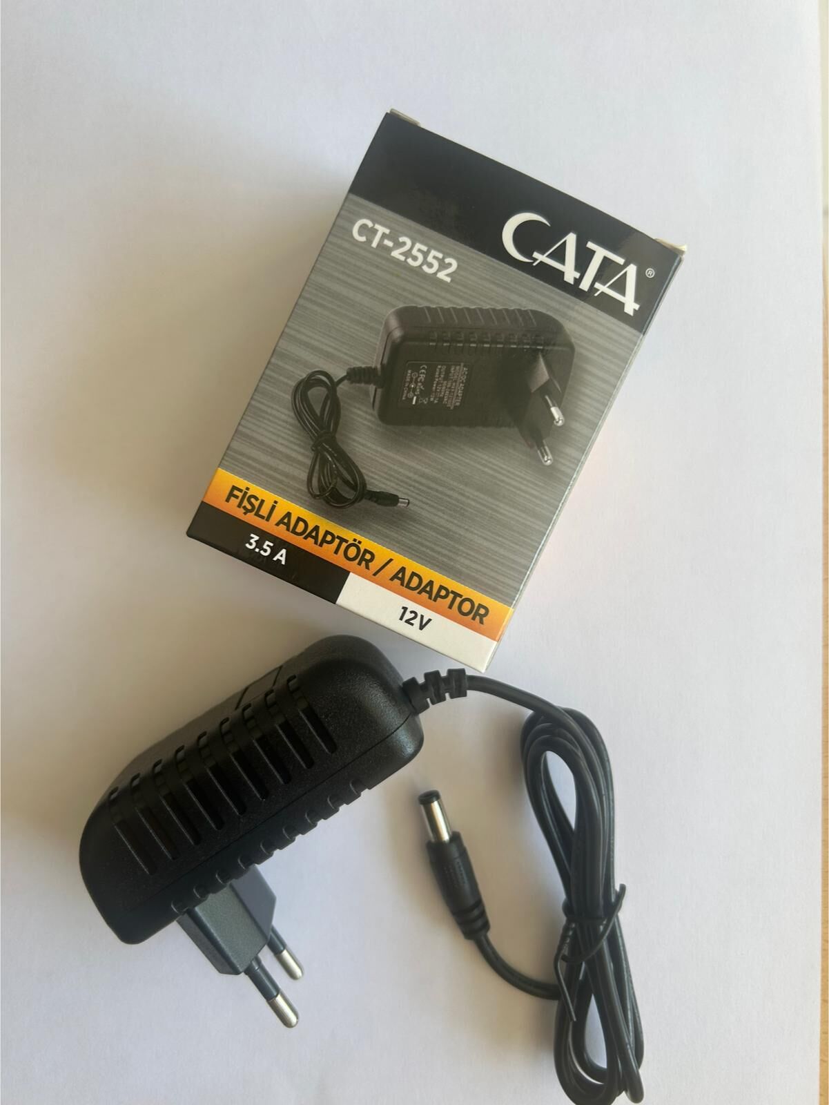 CATA CT-2552 fişli adaptör 12v