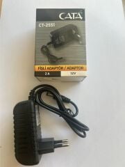 CATA CT-2551 fişli adaptör 2A
