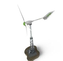 Kafes Tipi Rüzgar Türbini Montaj Direği - 7 metre